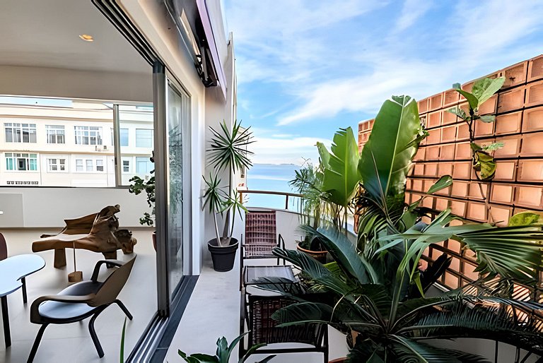 ADV016 3 quartos com terraço + vista mar