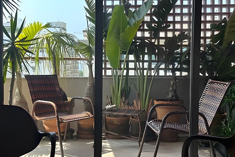 ADV016 3 quartos com terraço + vista mar