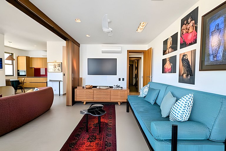 ADV016 3 quartos com terraço + vista mar