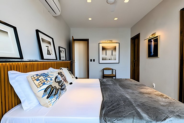 ADV016 3 quartos com terraço + vista mar