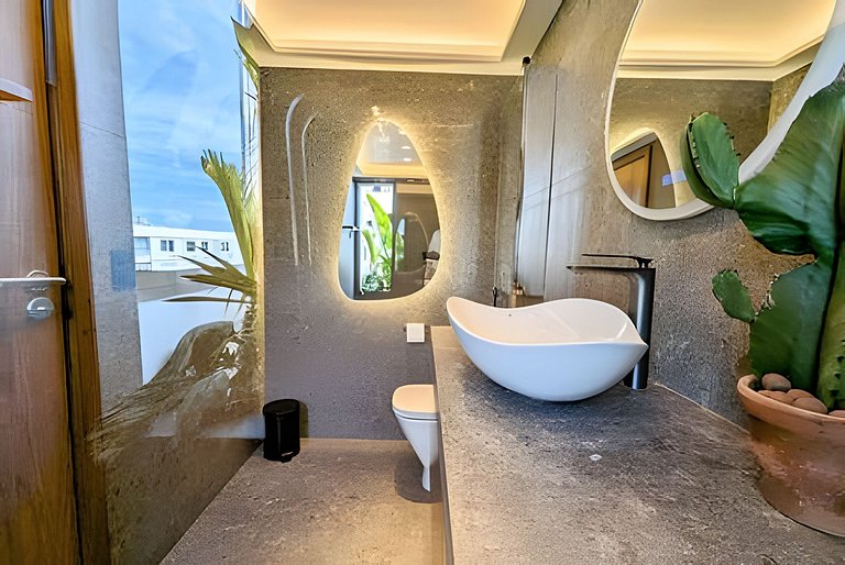 ADV016 3 quartos com terraço + vista mar