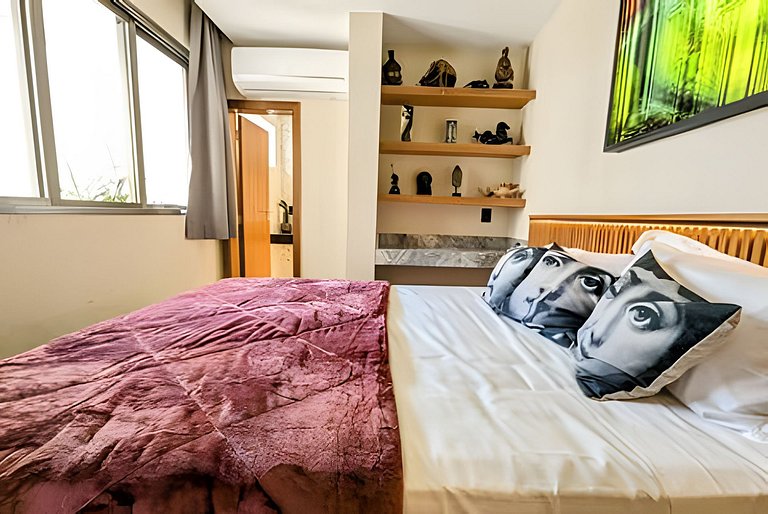 ADV016 3 quartos com terraço + vista mar