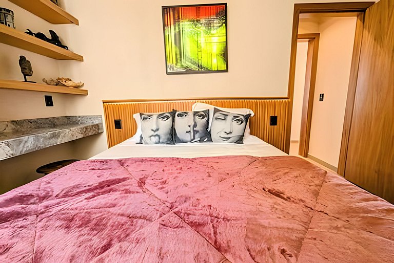 ADV016 3 quartos com terraço + vista mar