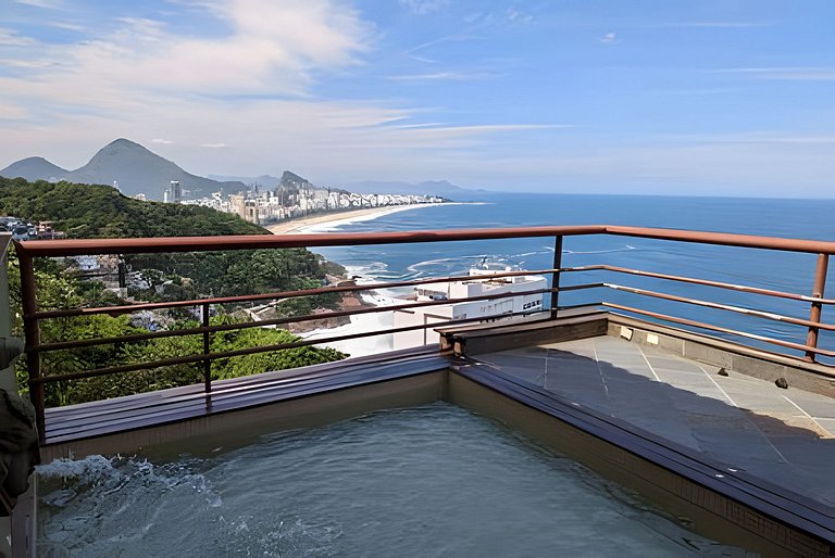 ADV007 Villa para 7 pessoas com vista 360° de todo o Rio