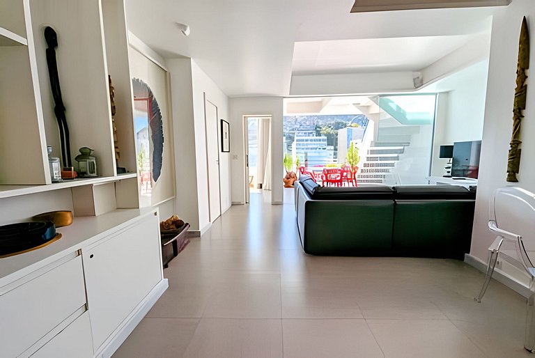 ADV011 Cobertura 2 quartos perto praia de Ipanema