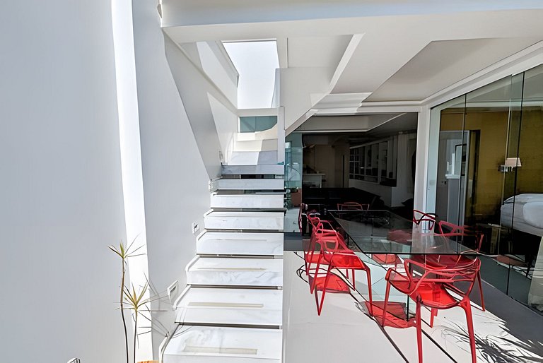 ADV011 Cobertura 2 quartos perto praia de Ipanema