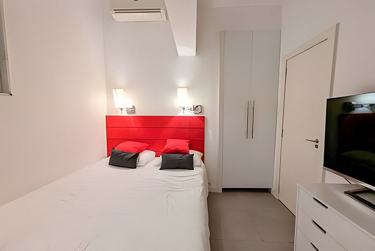 ADV011 Cobertura 2 quartos perto praia de Ipanema