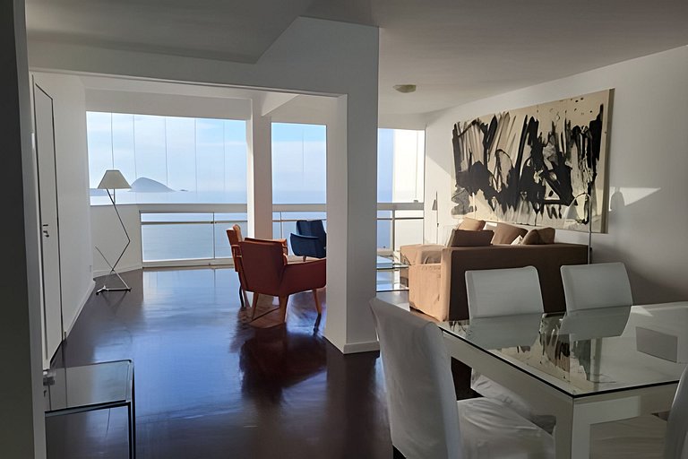 ADV010 Loft com 2 suítes e vista panorâmica do Rio