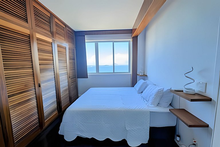 ADV010 Loft com 2 suítes e vista panorâmica do Rio
