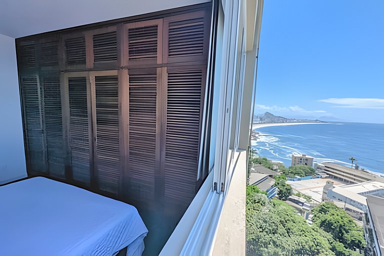 ADV010 Loft com 2 suítes e vista panorâmica do Rio