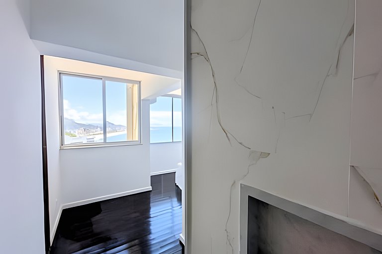 ADV010 Loft com 2 suítes e vista panorâmica do Rio