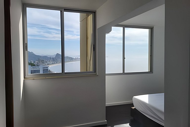 ADV010 Loft com 2 suítes e vista panorâmica do Rio
