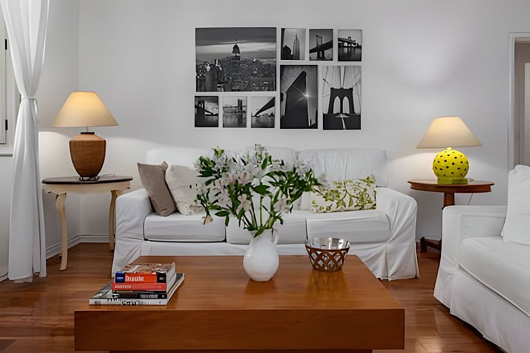 ADV009 Charmoso apto pra 4 no coração de Ipanema