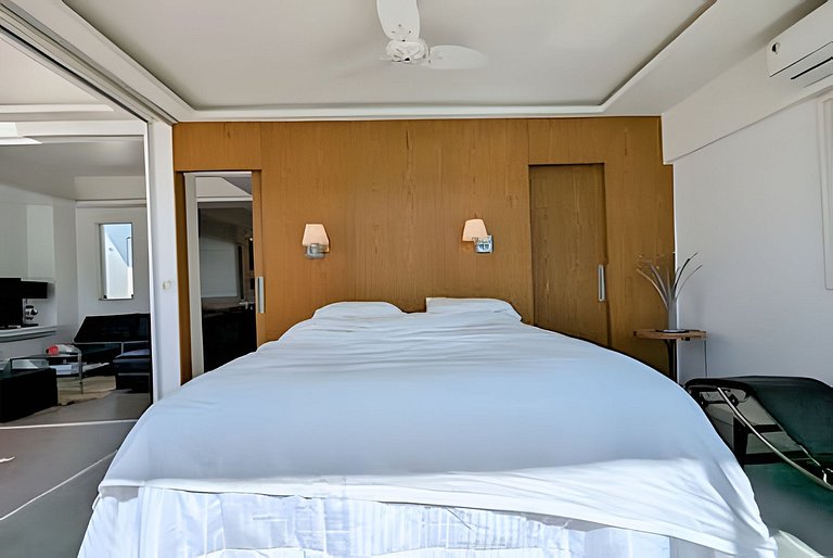 ADV011 Cobertura 2 quartos perto praia de Ipanema