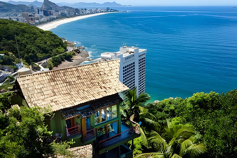 ADV007 Villa para 7 com vista 360° de todo o Rio