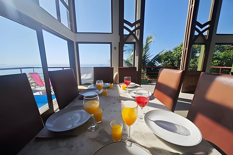 ADV007 Villa para 7 com vista 360° de todo o Rio