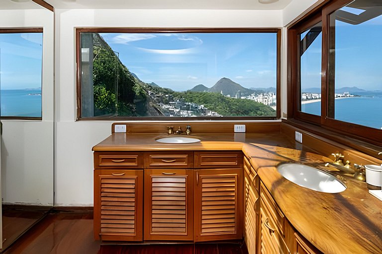 ADV007 Villa para 7 com vista 360° de todo o Rio