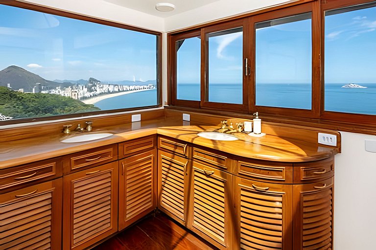 ADV007 Villa para 7 com vista 360° de todo o Rio