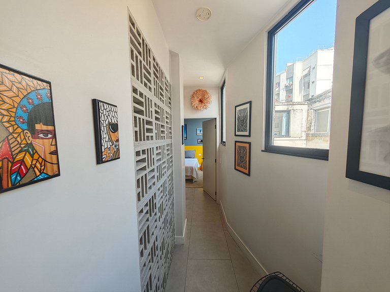 ADV012 Linda cobertura de 3 quartos em Copacabana