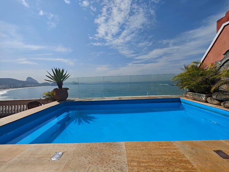 ADV002 Cobertura tropical na praia de Copacabana