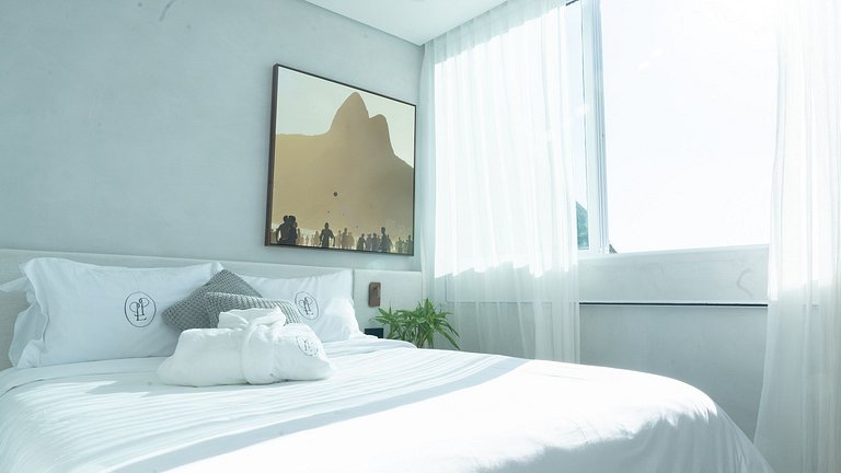 ADV006 Charmosa cobertura com vista mar no Vidigal