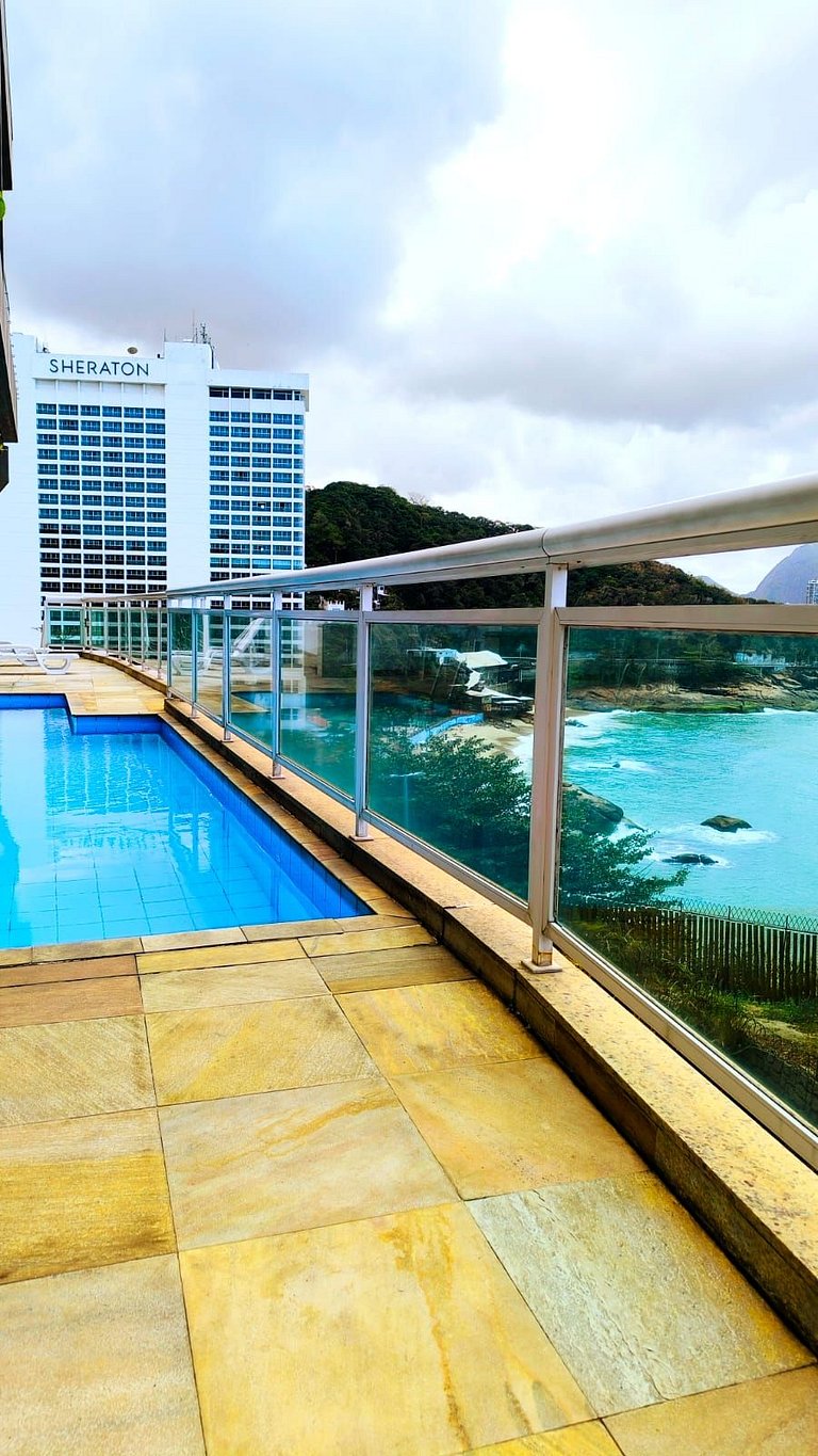 ADV014 Apartamento na Praia do Vidigal