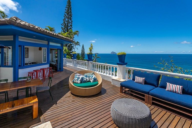 ADV015 Fantástica casa com vista do mar