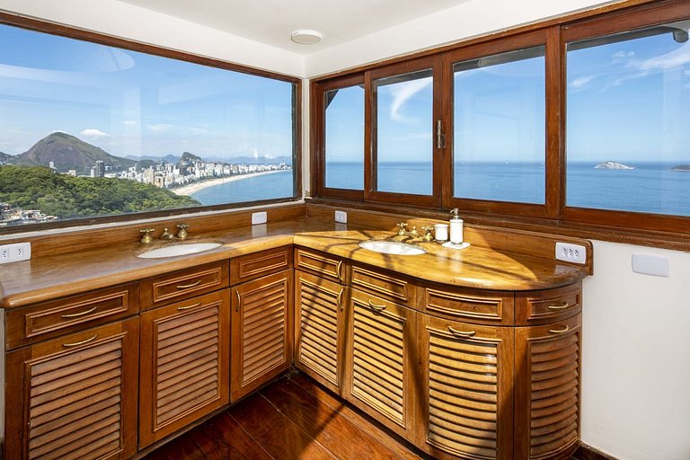 ADV007 Villa para 9 com vista 360° de todo o Rio