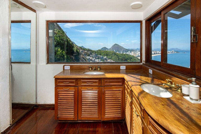 ADV007 Villa para 9 com vista 360° de todo o Rio