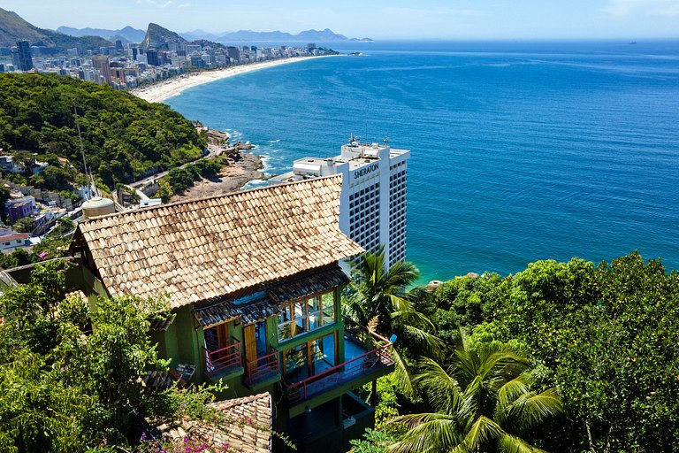 ADV007 Villa para 9 com vista 360° de todo o Rio