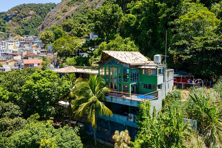 ADV007 Villa para 9 com vista 360° de todo o Rio