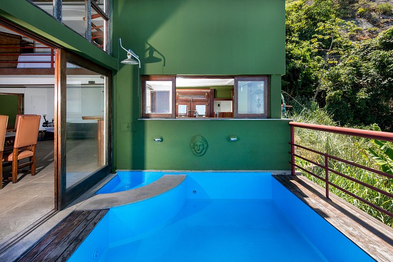 ADV007 Villa para 9 com vista 360° de todo o Rio