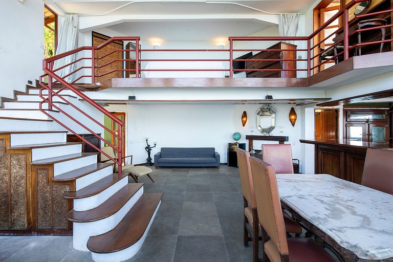 ADV007 Villa para 9 com vista 360° de todo o Rio