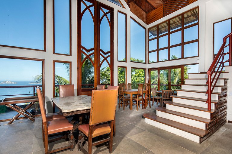 ADV007 Villa para 9 com vista 360° de todo o Rio