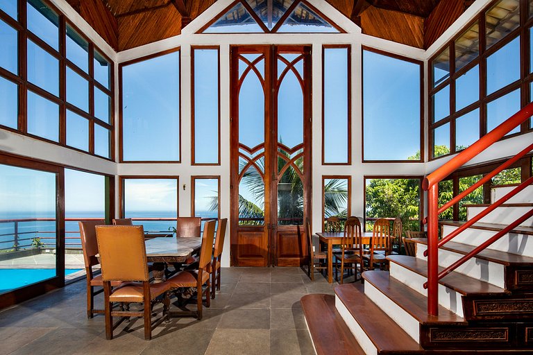 ADV007 Villa para 9 com vista 360° de todo o Rio