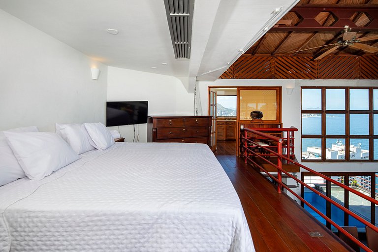 ADV007 Villa para 9 com vista 360° de todo o Rio