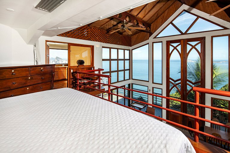 ADV007 Villa para 9 com vista 360° de todo o Rio