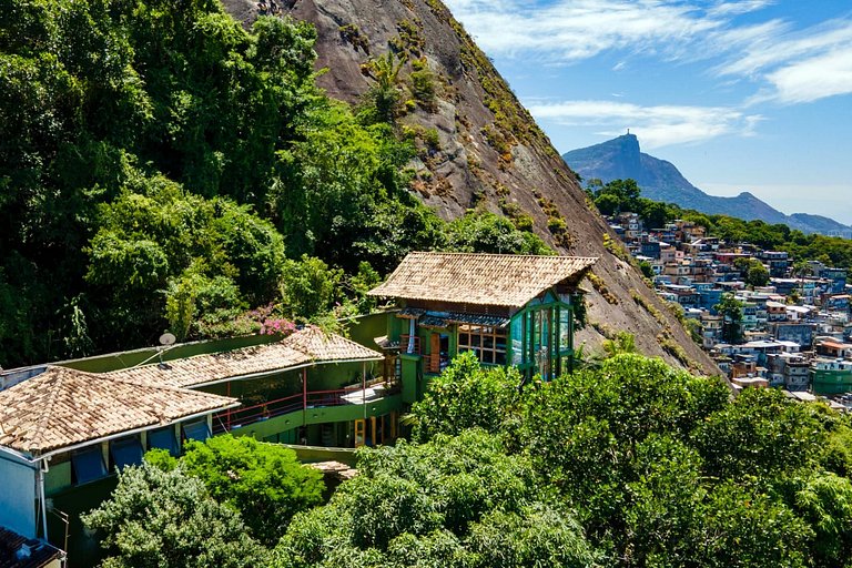 ADV007 Villa para 9 com vista 360° de todo o Rio
